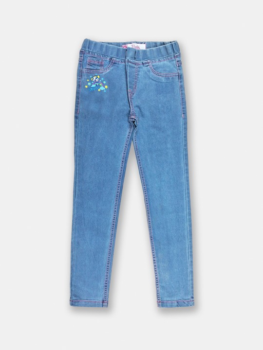 Girls Powerpuff Girl Printed Jeggings