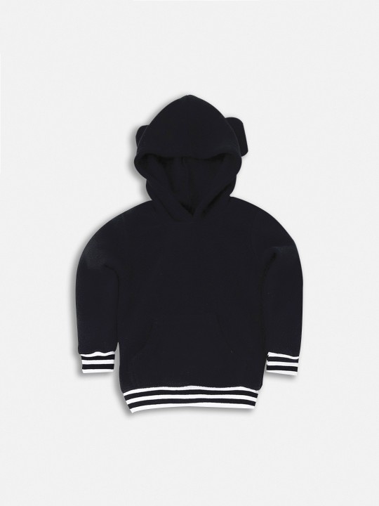 Boys Hooded Fleece Fuzzy Sweatshirt