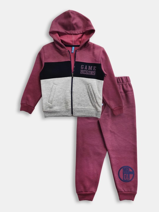 Boys Pure Cotton Sweatshirt with Joggers