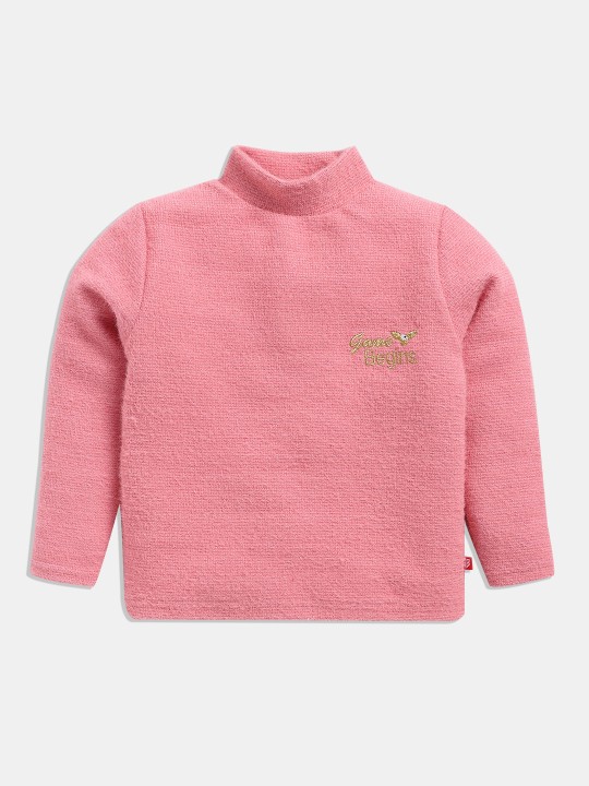 Girls Sweatshirt with Fuzzy