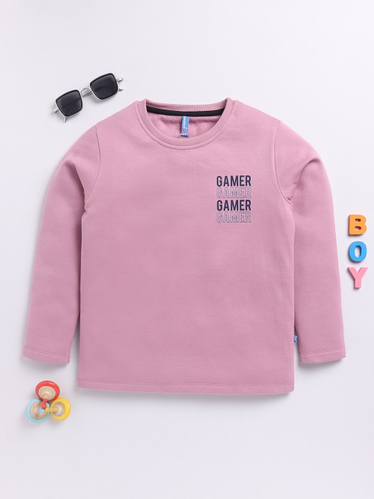 Boys Typography Sweatshirt