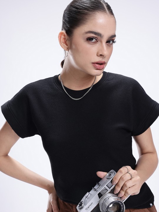 Black T-Shirt for Women