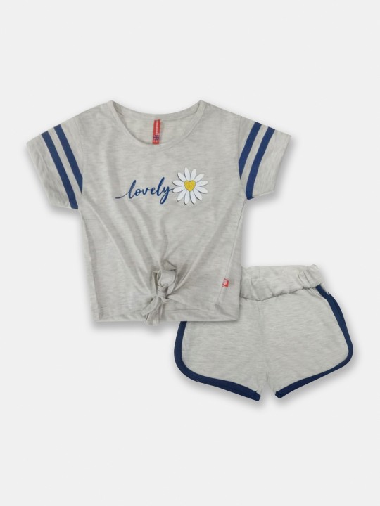 Girls Printed Clothing Set