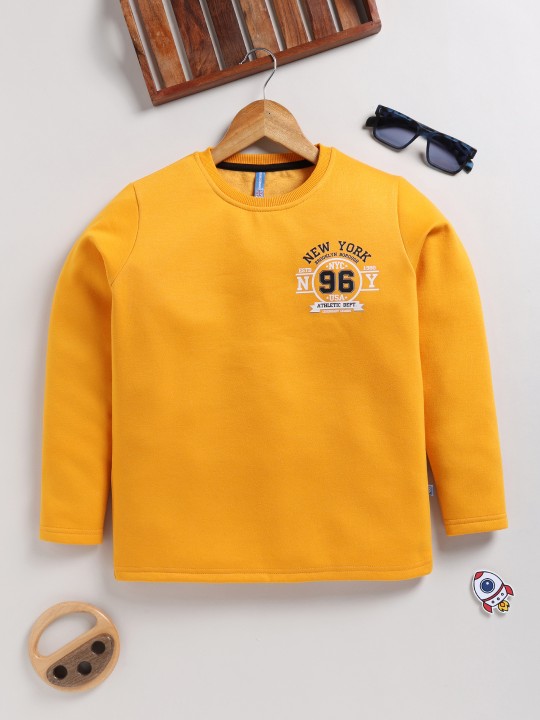 Boys Typography Sweatshirt