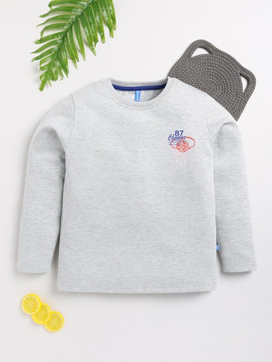 Boys Typography Sweatshirt