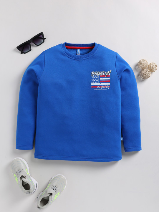Boys Typography Sweatshirt