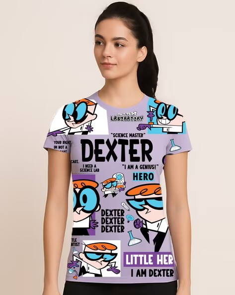 Women’s Dexter Printed Regular Fit Cotton Top