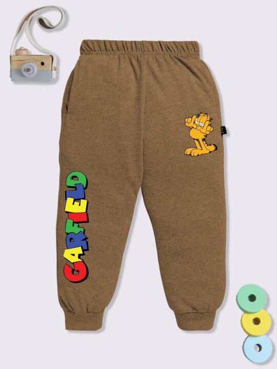 Minute Mirth Boys Printed Cotton Joggers