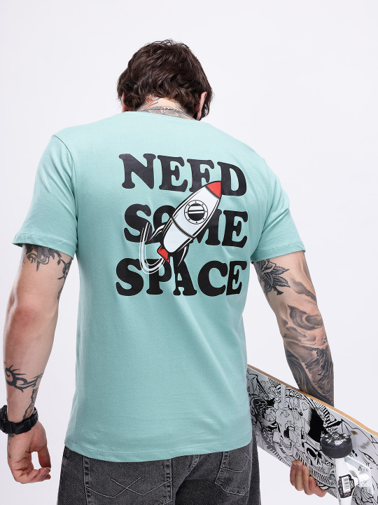NASA Printed Pure Cotton Men’s T-Shirt