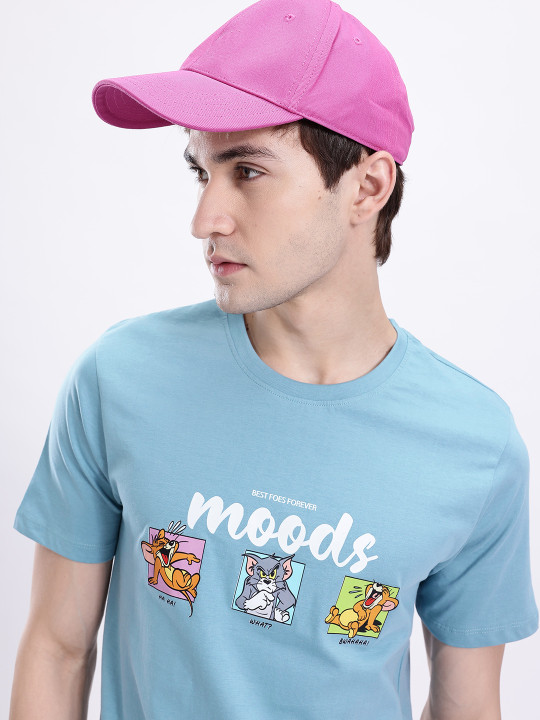 Tom & Jerry Printed Bamboo Men’s T-Shirt
