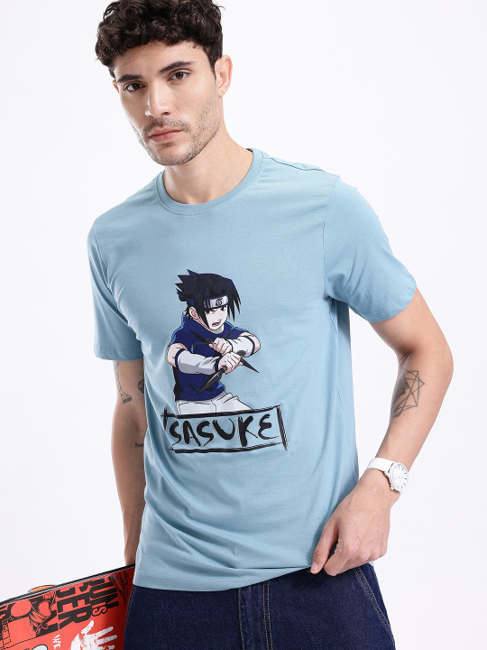 Naruto Printed Bamboo Regular Fit Men’s T-Shirt