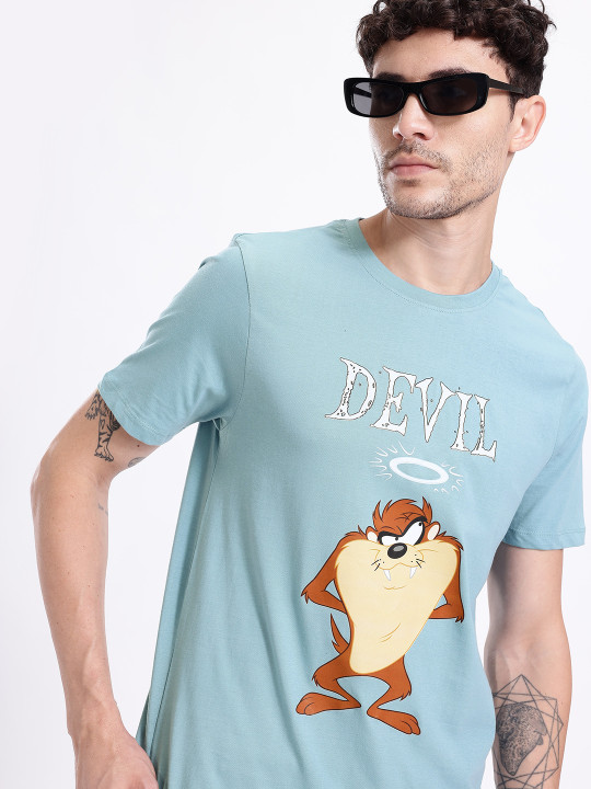 Looney Tunes Printed Bamboo Regular Fit Men’s T-Shirt