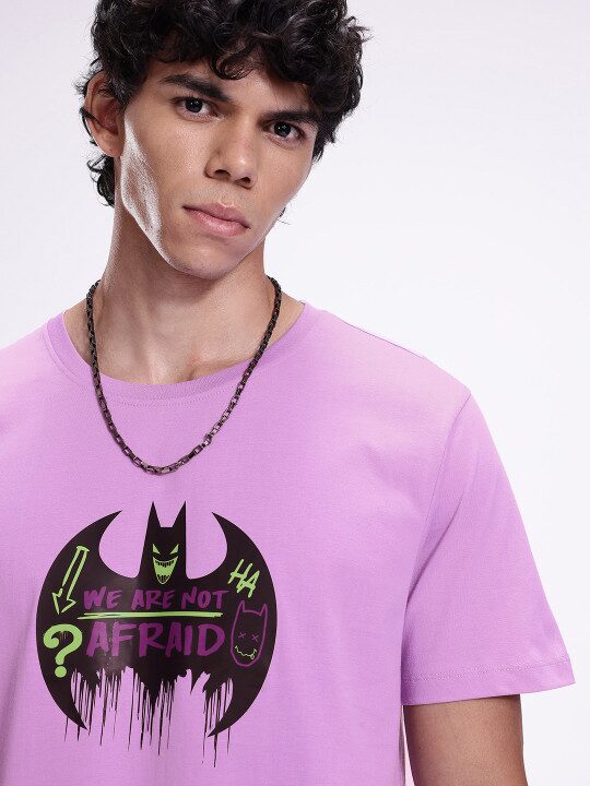 Batman Printed Pure Cotton Men’s T-Shirt