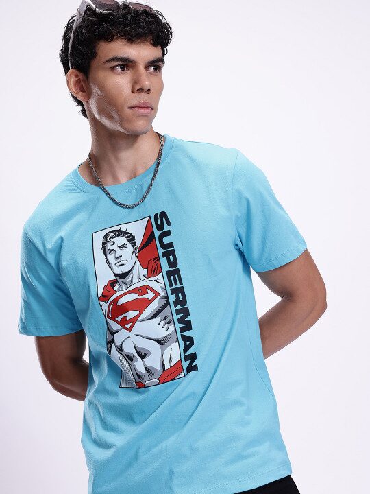 Superman Printed Pure Cotton Men’s T-Shir