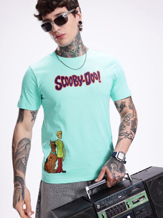 Scooby-Doo Printed Pure Cotton Men’s T-Shirt