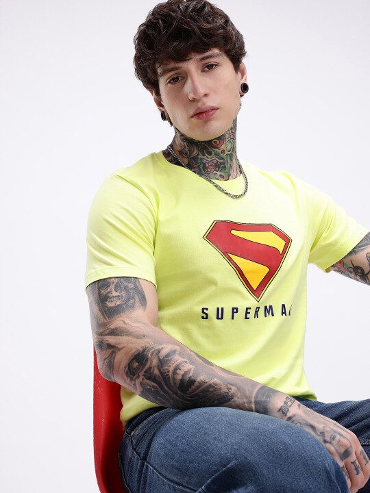Superman Printed Pure Cotton Men’s T-Shirt