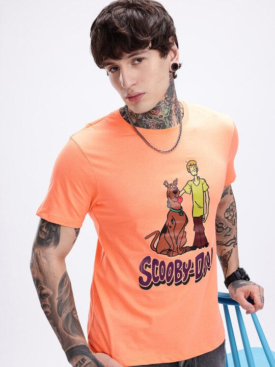 Scooby-Doo Printed Pure Cotton Men’s T-Shirt
