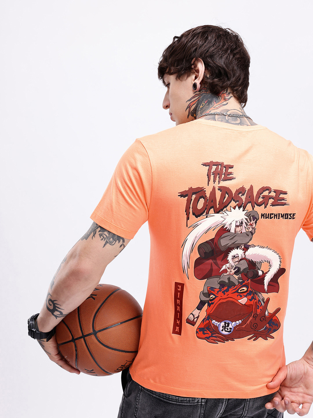 Naruto Printed Pure Cotton Men’s T-Shirt